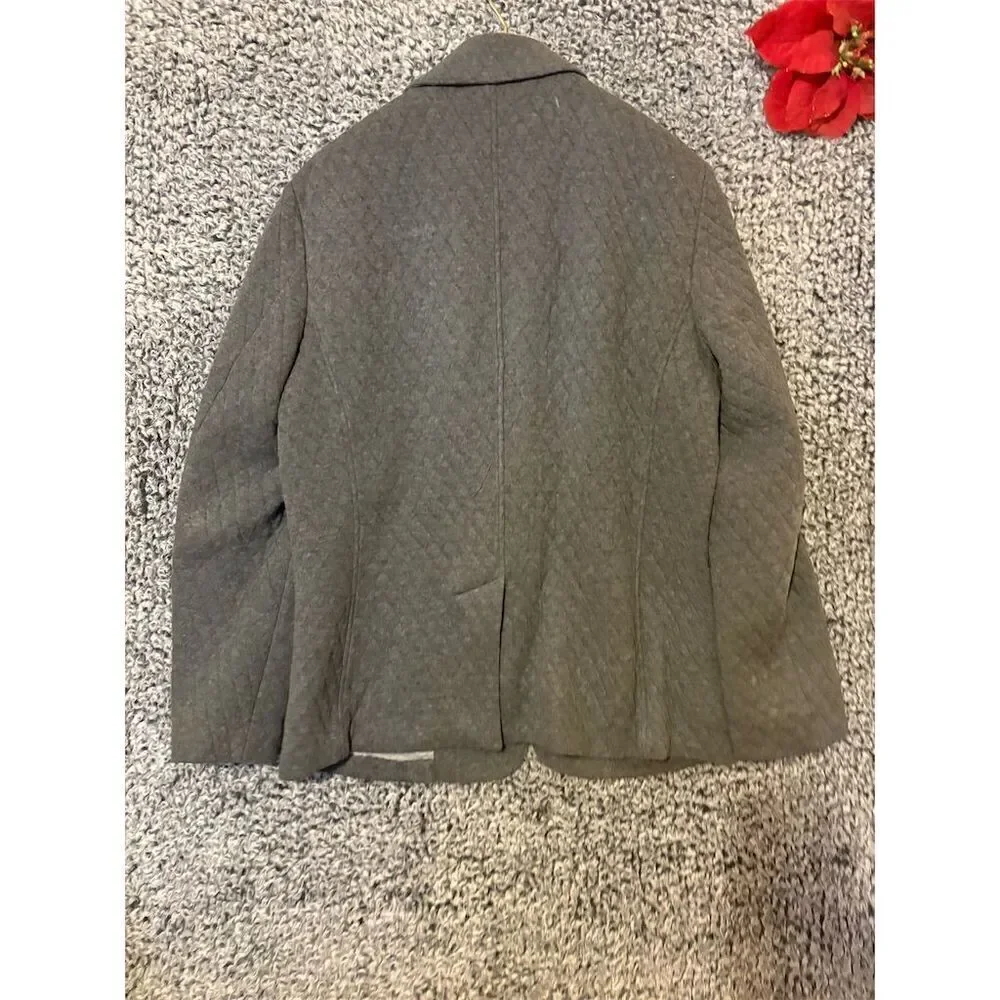 Slate & Stone Men's Gray Blazer XL Single-Breasted Two-Button